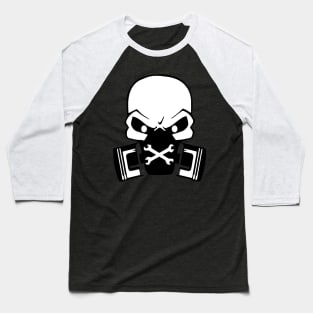 Covid Skull Baseball T-Shirt